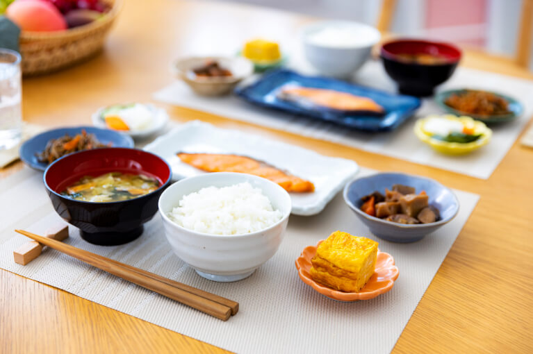 栄養バランスの整った食事を心がける